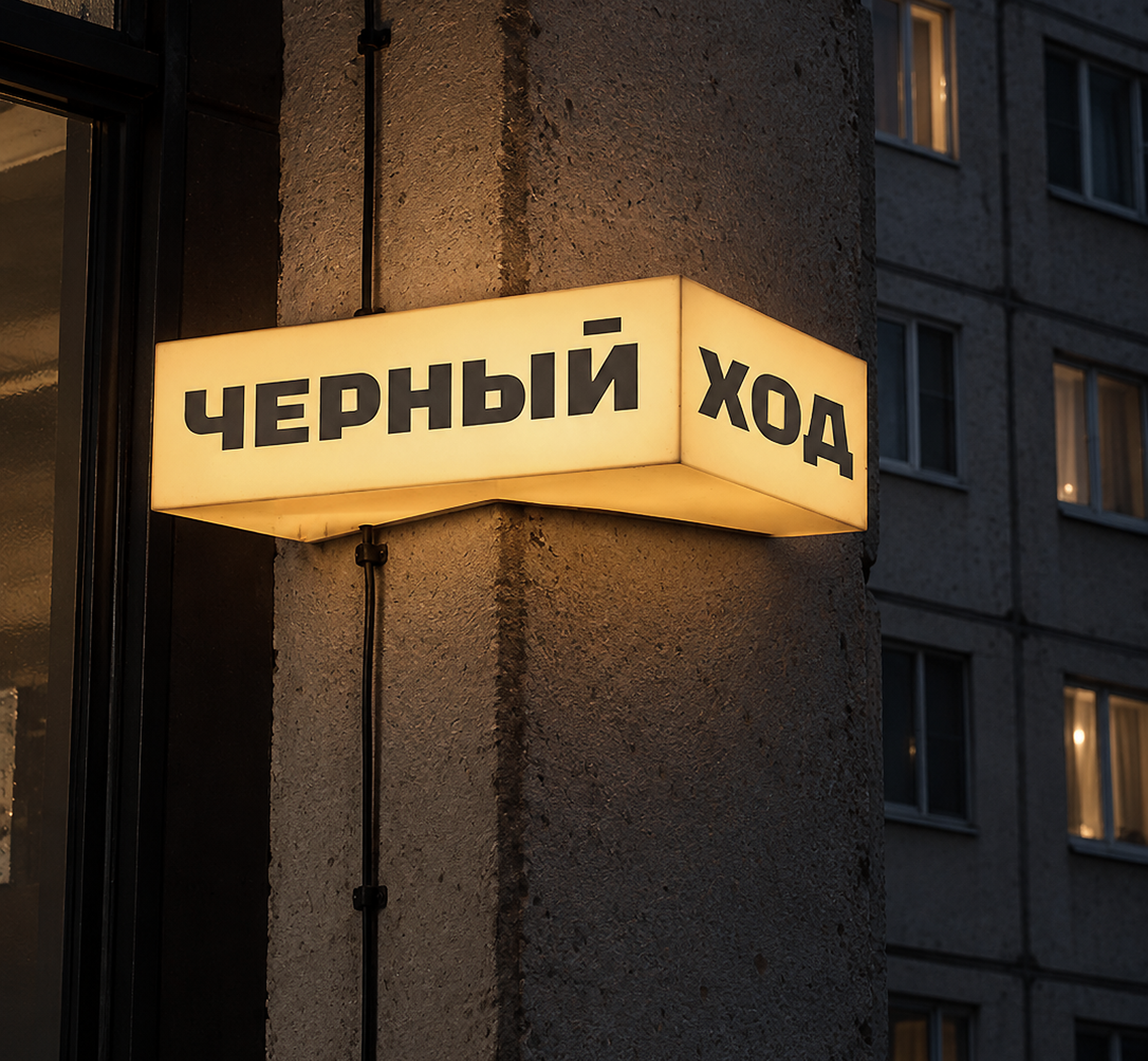 Черный ход — Изображение №2 — Брендинг, Нейро на Dprofile
