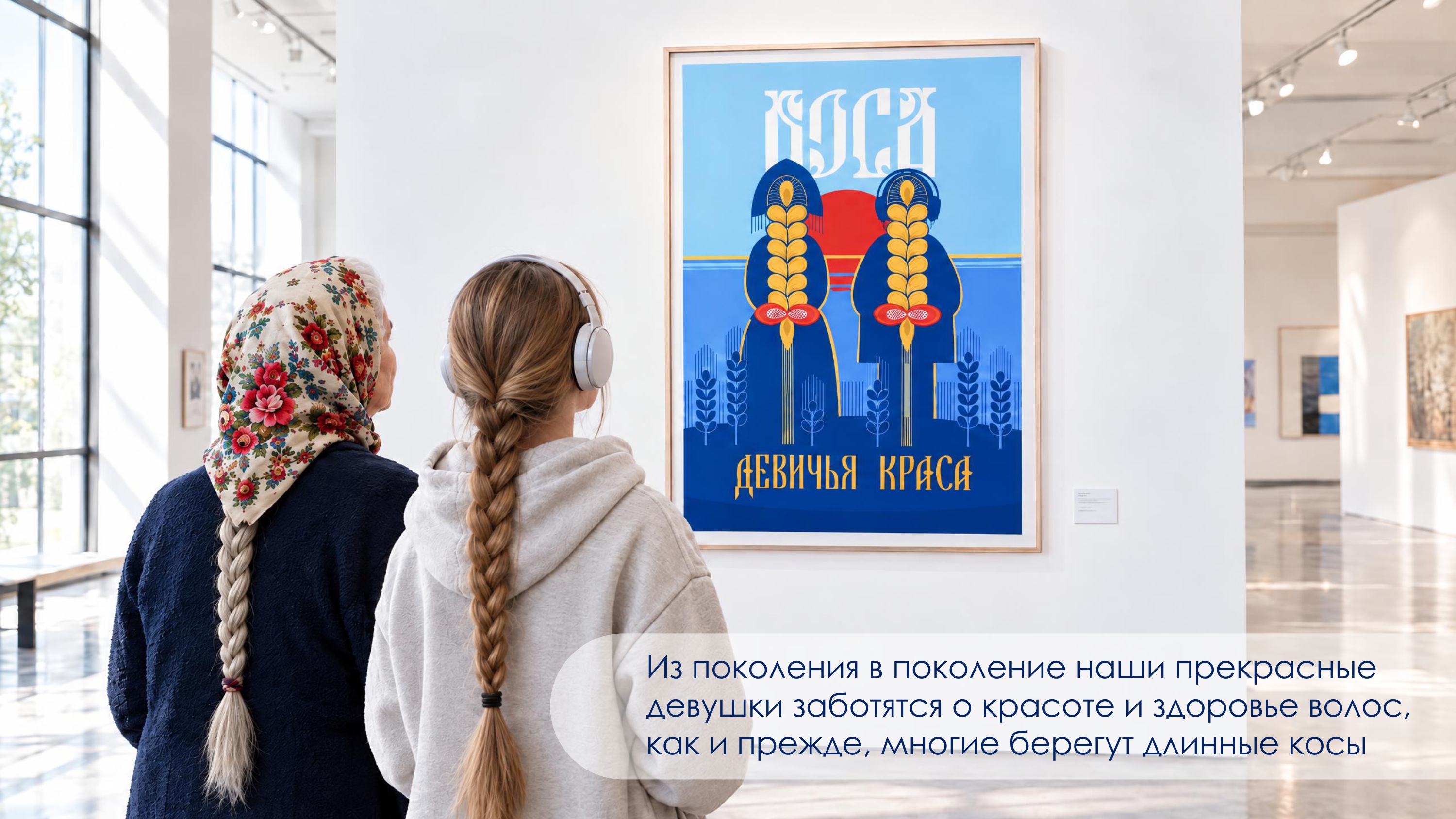 Плакат "Коса - девичья краса" — Изображение №2 — Иллюстрация, Графика на Dprofile