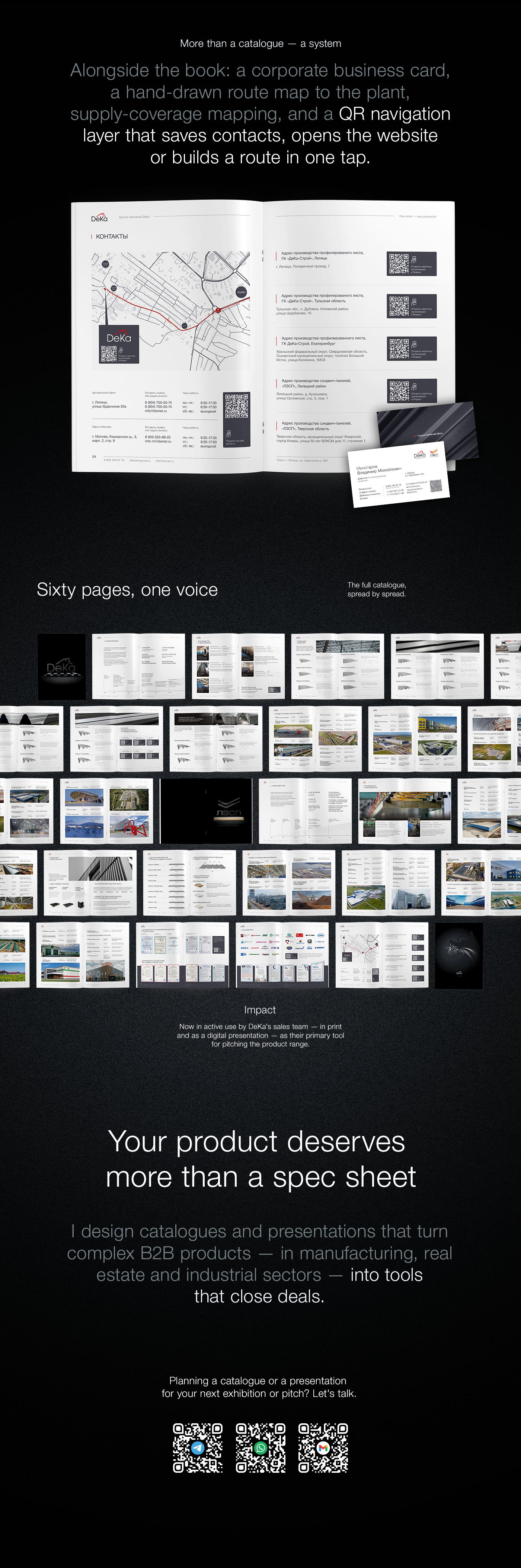 DeKa Group — B2B Catalogue for Steel & Sandwich Panels — Изображение №4 — Графика, Маркетинг на Dprofile