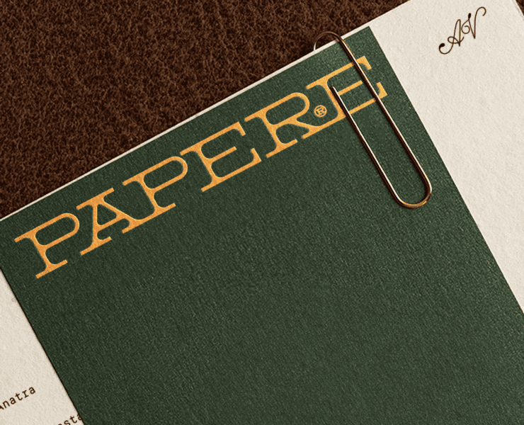 Papere | Restaurant Branding — Брендинг на Dprofile
