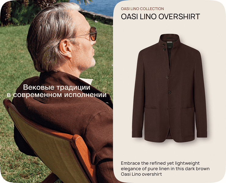 Редизайн сайта-бутика — Ermenegildo Zegna на Dprofile
