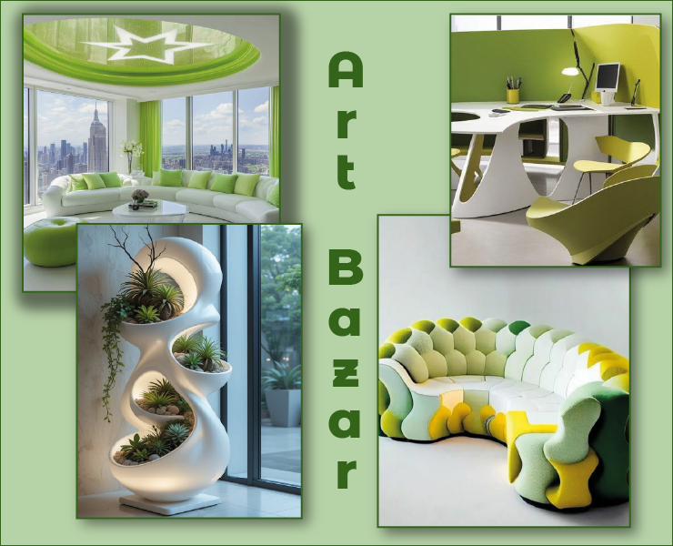 Буклет Art Bazar — Графика на Dprofile