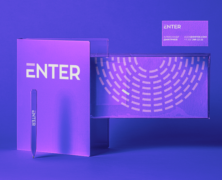 Enter — Брендинг на Dprofile