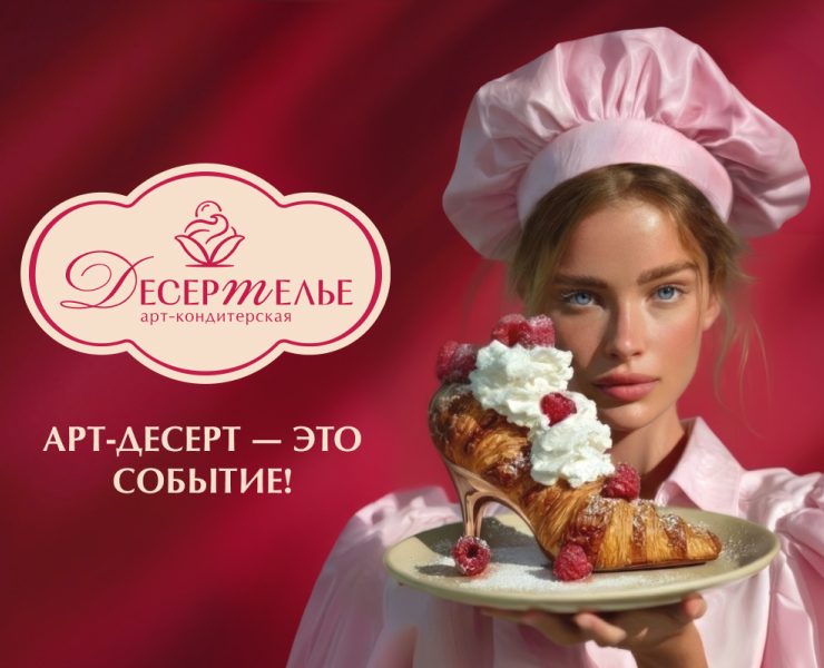 Десертелье | Арт-кондитерская | Фирменный стиль — Брендинг, Графика на Dprofile