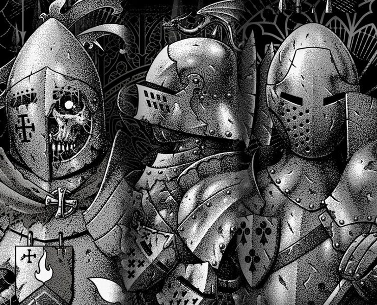 Рыцари Забвения — Иллюстрация, Брендинг на Dprofile