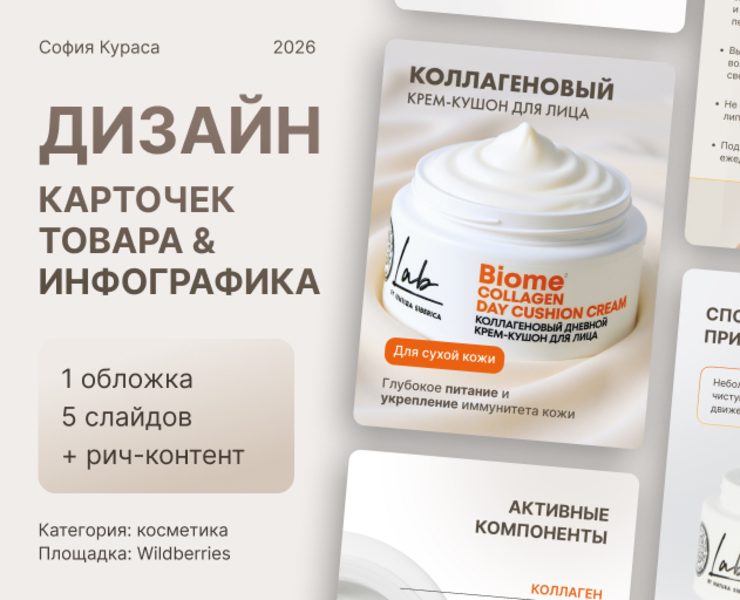 Дизайн карточек товаров & Инфографика — Графика, Маркетинг на Dprofile