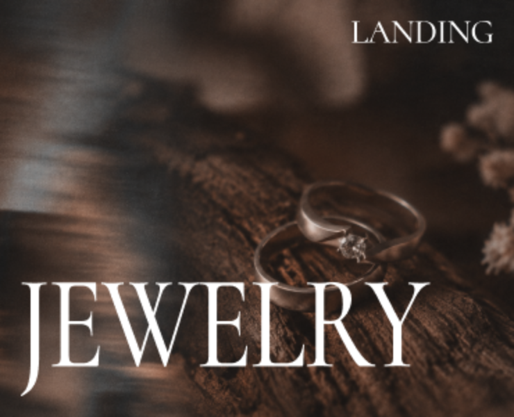 Handcrafted Jewelry — Landing Page Design — Интерфейсы на Dprofile