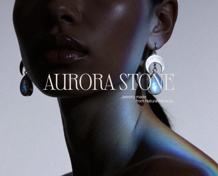 AURORA STONE / Brand Identity на Dprofile