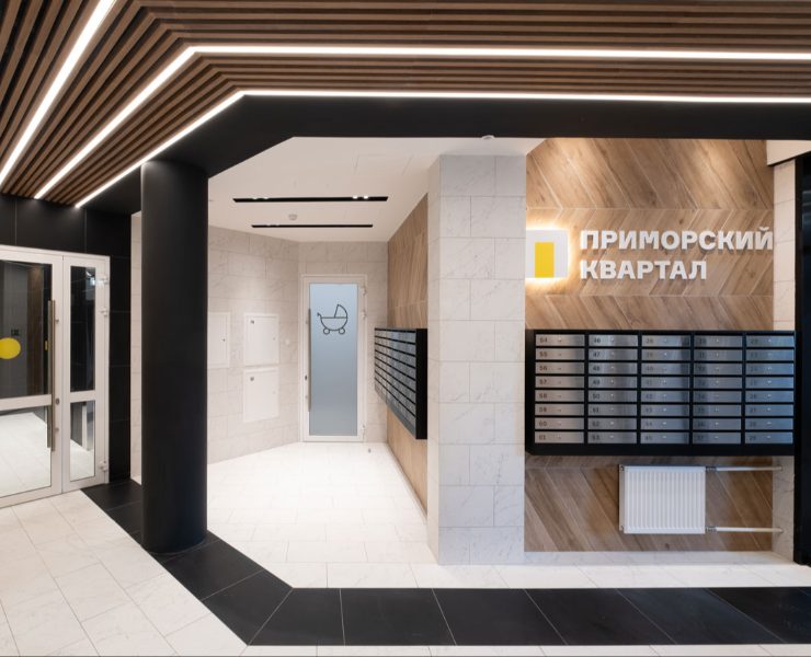 Места общего пользования в ЖК "Приморский квартал" — Архитектура на Dprofile