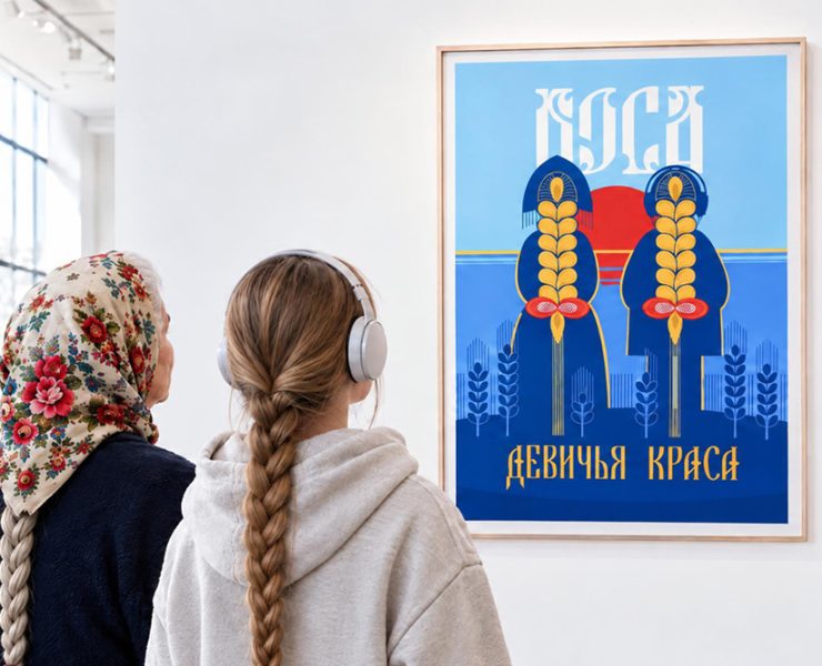 Плакат "Коса - девичья краса" на Dprofile