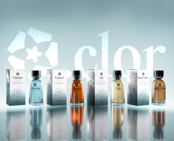 Clor – Fragrance Brand Identity на Dprofile