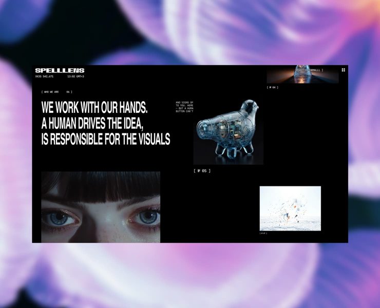 SPELLLENS website на Dprofile