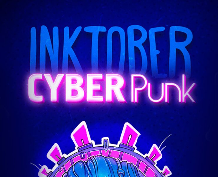 Inktober Cyberpunk — Иллюстрация, Графика на Dprofile