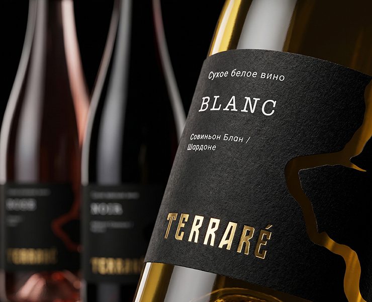 TERRARÉ. Premium Wine Packaging Design — Брендинг, Промдизайн на Dprofile