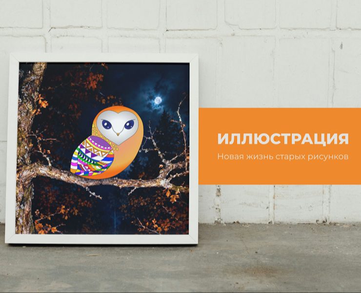 Одна сова — два характера — Иллюстрация на Dprofile