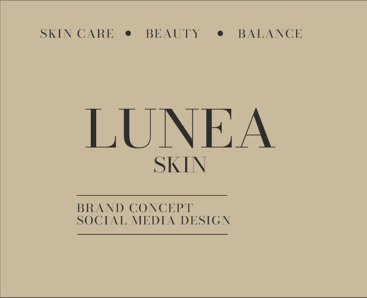 Проект "Lunea skin" — Брендинг, Графика на Dprofile